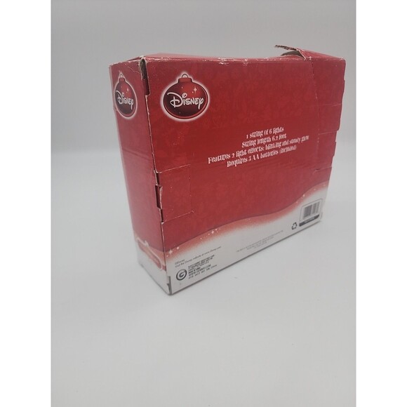 Disney Princess String Light Set 3" Cinderella Belle Ariel Light Up Figures - Picture 7 of 8